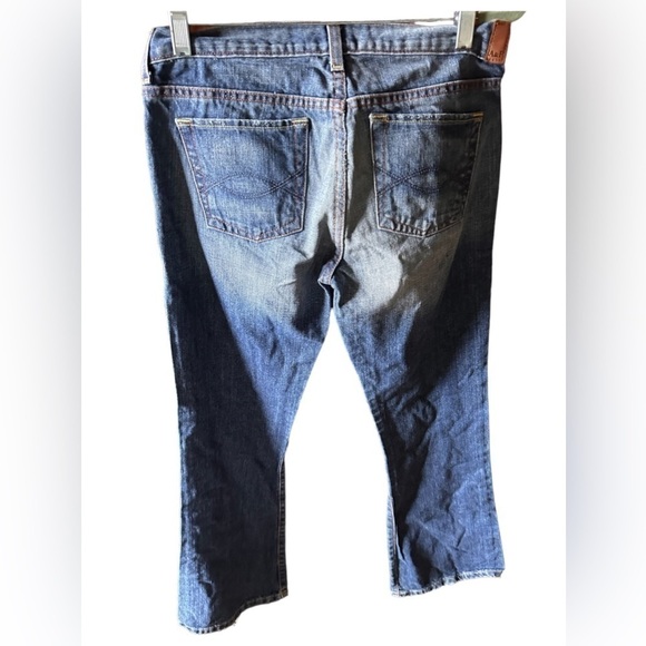 Abercrombie & Fitch size 4S Vintage 5 pocket Madison Flare jeans. VGUC. - Picture 3 of 15